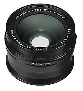 富士フイルム フジノン ワイド変換レンズ X100シリーズカメラ用 ブラック (WCL-X100 B II)(中古品)