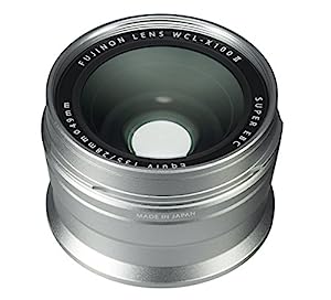 富士フイルム フジノン ワイド変換レンズ X100シリーズカメラ用 シルバー (WCL-X100 S II)(中古品)