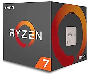 AMD CPU Ryzen7 1700 with WraithSpire 65W cooler AM4 YD1700BBAEBOX(中古品)
