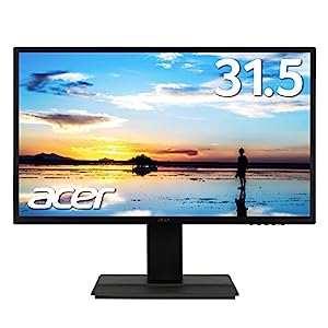 Acer モニター ディスプレイ EB321HQUBbmidphx 31.5インチ WQHD(2560 x 1440)/IPS/スピーカー内蔵/HDMI端子対応(中古品)