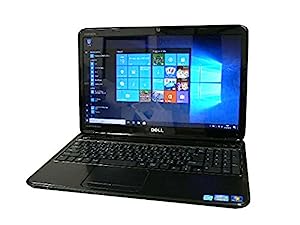 DELL ノートパソコン 中古パソコン Inspiron N5110 ブラック ノート 本体 Windows10 Core i5 ブルーレイ 4GB/640GB(中古品)