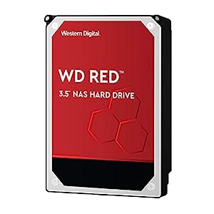 Western Digital HDD 10TB WD Red NAS RAID 3.5インチ 内蔵HDD WD100EFAX(中古品)