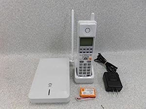 A1-DECL-PS-(1)(W)+A1-DECL-CS-(1)(W) NTT スマートネットコミュ二ティ αA1 コードレス電話機(中古品)