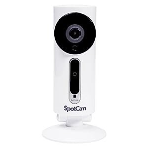 プラネックス SpotCam ネットワークカメラ フルHD クラウド録画・ 暗視機能・双方向通話対応 SpotCam-Sense(中古品)