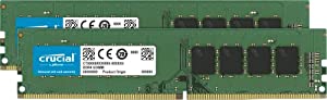 Crucial(Micron製) デスクトップPC用メモリ PC4-21300(DDR4-2666) 16GB×2枚 CL19 DRx8 288pin CT2K16G4DFD8266(中古品)