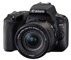 Canon デジタル一眼レフカメラ EOS Kiss X9 ブラック レンズキット EF-S18-55 F4 STM付属 KISSX9BK-1855F4ISSTMLK(中古品)