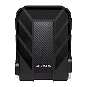 ADATA(エイデータ) 外付HDD 2TB［USB3.1］ HD710 Pro 外付けハードドライブ AHD710P-2TU31-CBK ブラック(中古品)