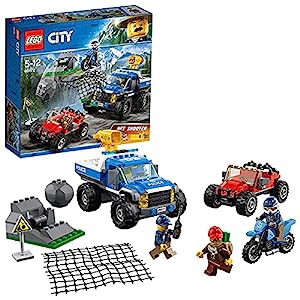 レゴ(LEGO) シティ 山のポリスカーとポリスバイク 60172 ブロック おもちゃ 男の子 車(中古品)
