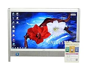 液晶一体型 Windows7 デスクトップパソコン 中古パソコン NEC Celeron DVD 地デジ 4GB/500GB(中古品)