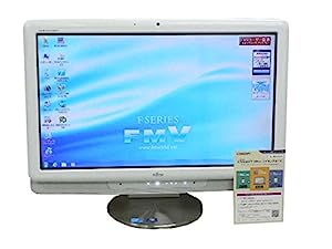 液晶一体型 Windows7 デスクトップパソコン 中古パソコン 富士通 Core 2 Duo DVD 4GB/500GB(中古品)