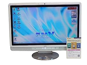液晶一体型 Windows7 デスクトップパソコン 中古パソコン 富士通 Celeron DVD 地デジ 4GB/500GB(中古品)