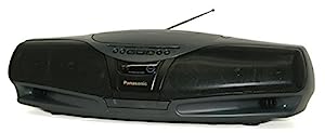 Panasonic パナソニック RX-DT75 ブラック ポータブルステレオCDシステム（大型CDラジカセ）(中古品)