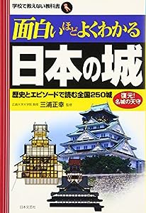 面白いほどよくわかる日本の城―歴史とエピソードで読む全国250城 復元!名城の天守 (学校で教えない教科書)(中古品)