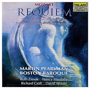 Mozart: Requiem (New Completion by Robert Levin), Premiere Recording on Period Instruments(中古品)