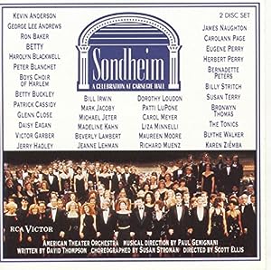 Sondheim: A Celebration At Carnegie Hall (1992 Concert Cast) [CAST RECORDING](中古品)