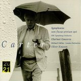 Elliott Carter: Symphonia, Clarinet Concerto(中古品)