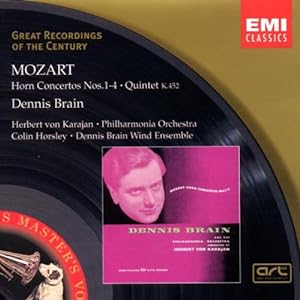 Horn Concertos Nos 1-4 Quintet k.452 - Brain, Karajan(中古品)
