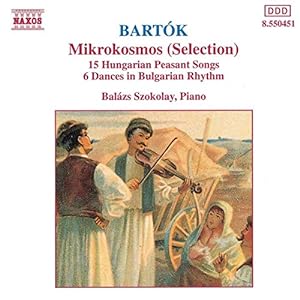 Bartok: Mikrokosmos, 15 Hungarian Peasant Songs(中古品)