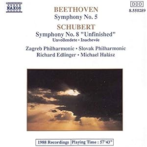 Beethoven: Symphony No.5 / Schubert: No.8 Unfinished(中古品)