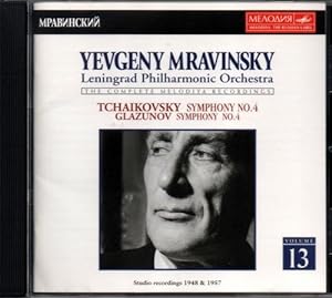 チャイコフスキー:交響曲第4番 & グラズノフ:交響曲第4番(中古品)