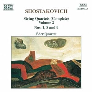 ショスタコーヴィチ:弦楽四重奏曲第1番, 第8番, 第9番(中古品)