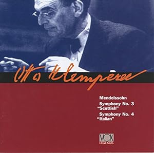 Otto Klemperer Conducts Mendelssohn Symphonies 3 & 4(中古品)