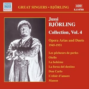 ユッシ・ビョルリンク:オペラ・アリアと二重唱曲集(1945 - 1951)(中古品)