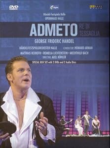 ヘンデル 歌劇「アドメート」 George Frideric Handel: Admeto re di Tessaglia [DVD](中古品)