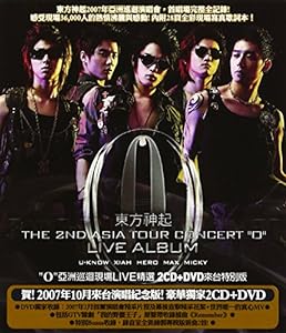 The 2nd Asia Tour Concert 'O' (2CD+DVD 台湾特別版)(台湾盤)(中古品)
