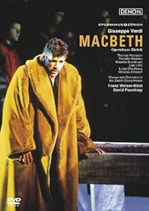 ヴェルディ:歌劇《マクベス》チューリヒ歌劇場2001年 [DVD](中古品)