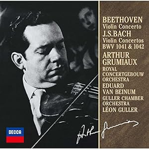ベートーヴェン:ヴァイオリン協奏曲、他(モノラル録音)(限定盤)(中古品)