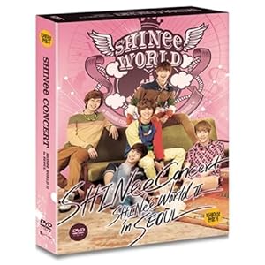 The 2nd Concert SHINee World 2 in Seoul DVD ( 2-disc + フォトカード) (韓国盤)(中古品)