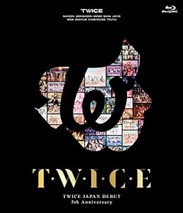 TWICE JAPAN DEBUT 5th Anniversary『T・W・I・C・E』【通常盤Blu-ray】(中古品)